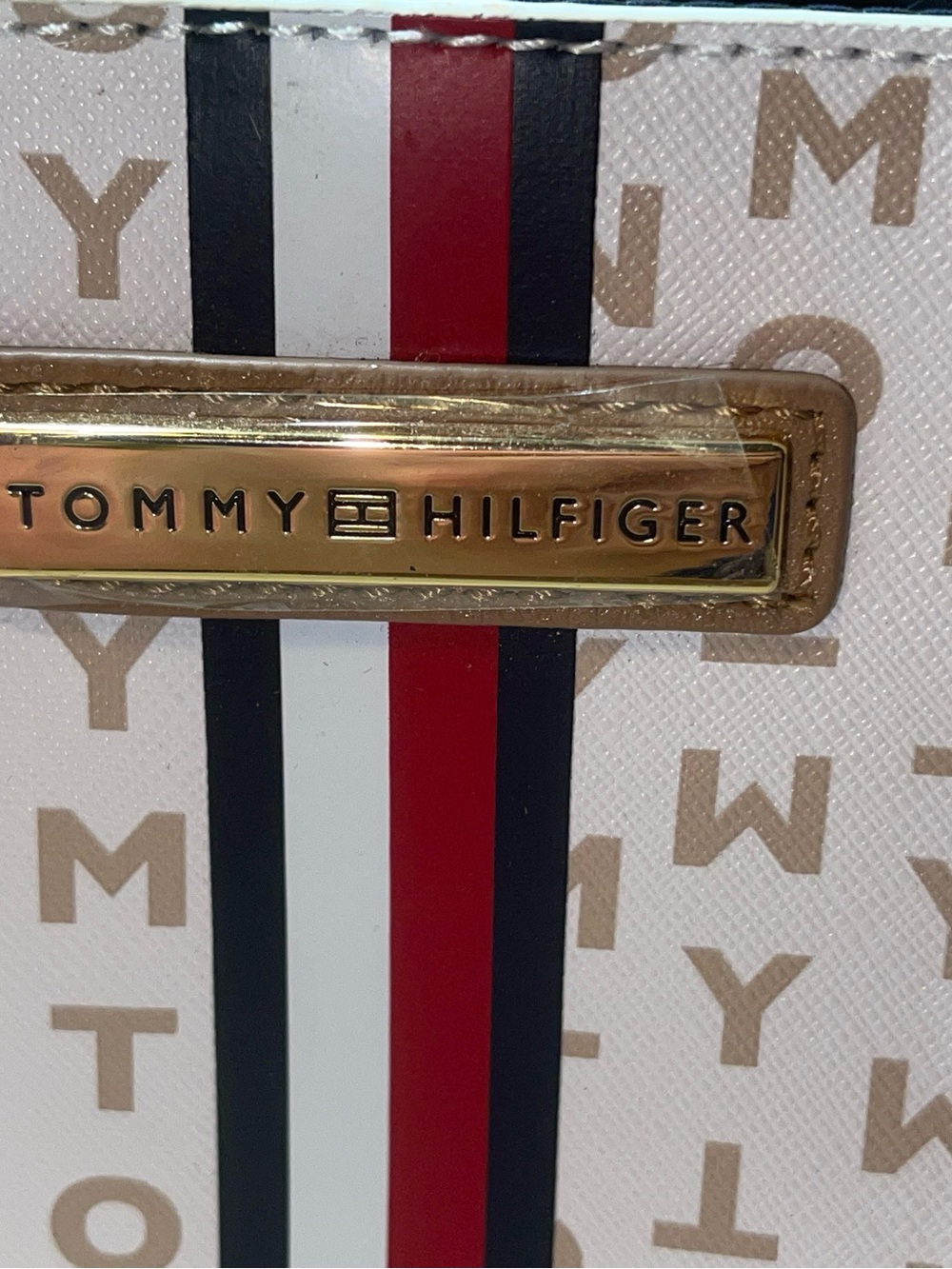 Tommy Hilfiger crossbody / mini tote light brown new - Picture 3 of 11
